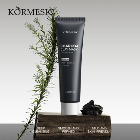 KORMESIC Charcoal Exfoliating Clay Mask 60 GR