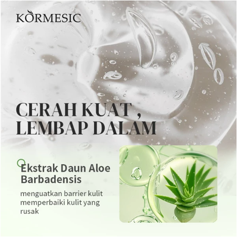 KORMESIC Aloe Vera & Snail Brightening Gel 100gr