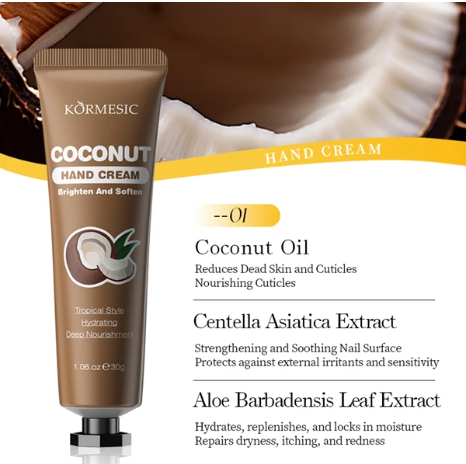 KORMESIC Coconut Hand Cream 30gr