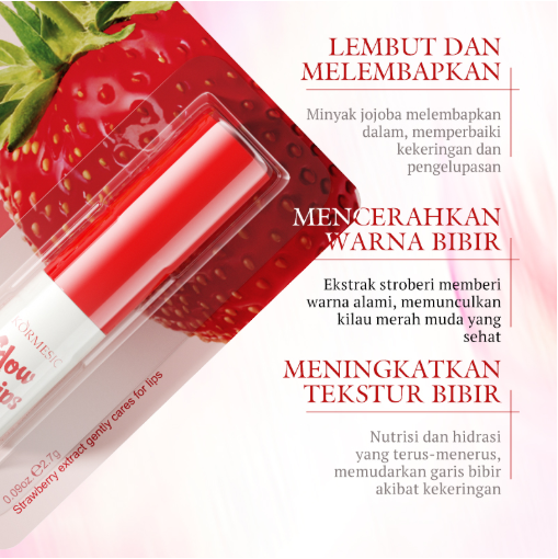 KORMESIC Strawberry Lip Balm 2,7 g