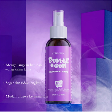 KORMESIC Deodorant Spray-Bubble Gum 100ml