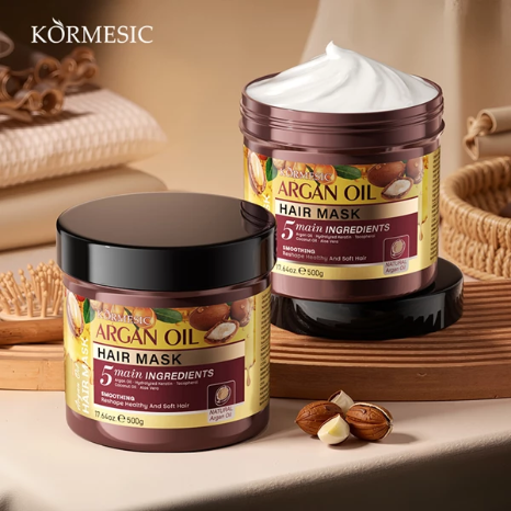 KORMESIC Argan Oil Smoothing Hair Mask 500g