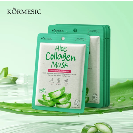 KORMESIC Aloe Vera Collagen Mask 25ml @10pcs