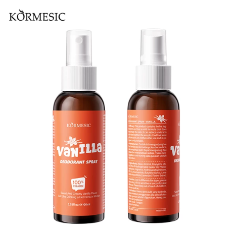 KORMESIC Deodorant Spray - Vanilla 100ml BPOM
