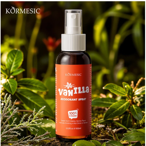 KORMESIC Deodorant Spray - Vanilla 100ml BPOM